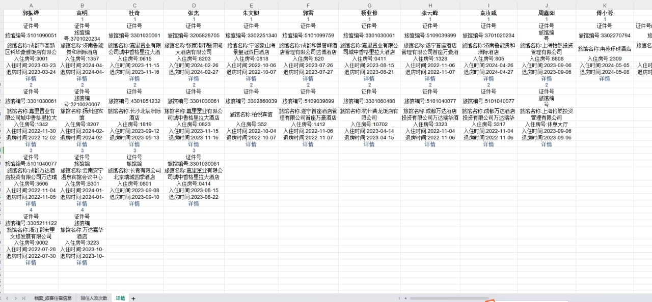 ✔️【开房记录查询】 已完成订单支付，使用付款地址，完成确认订单，自动发货领取。